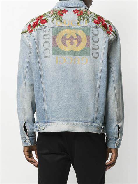 modern jean jacket gucci